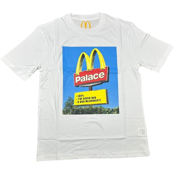 Palace X McDonalds Sign NWT Deadstock ‘23 T-shirt - Picture 1 of 7